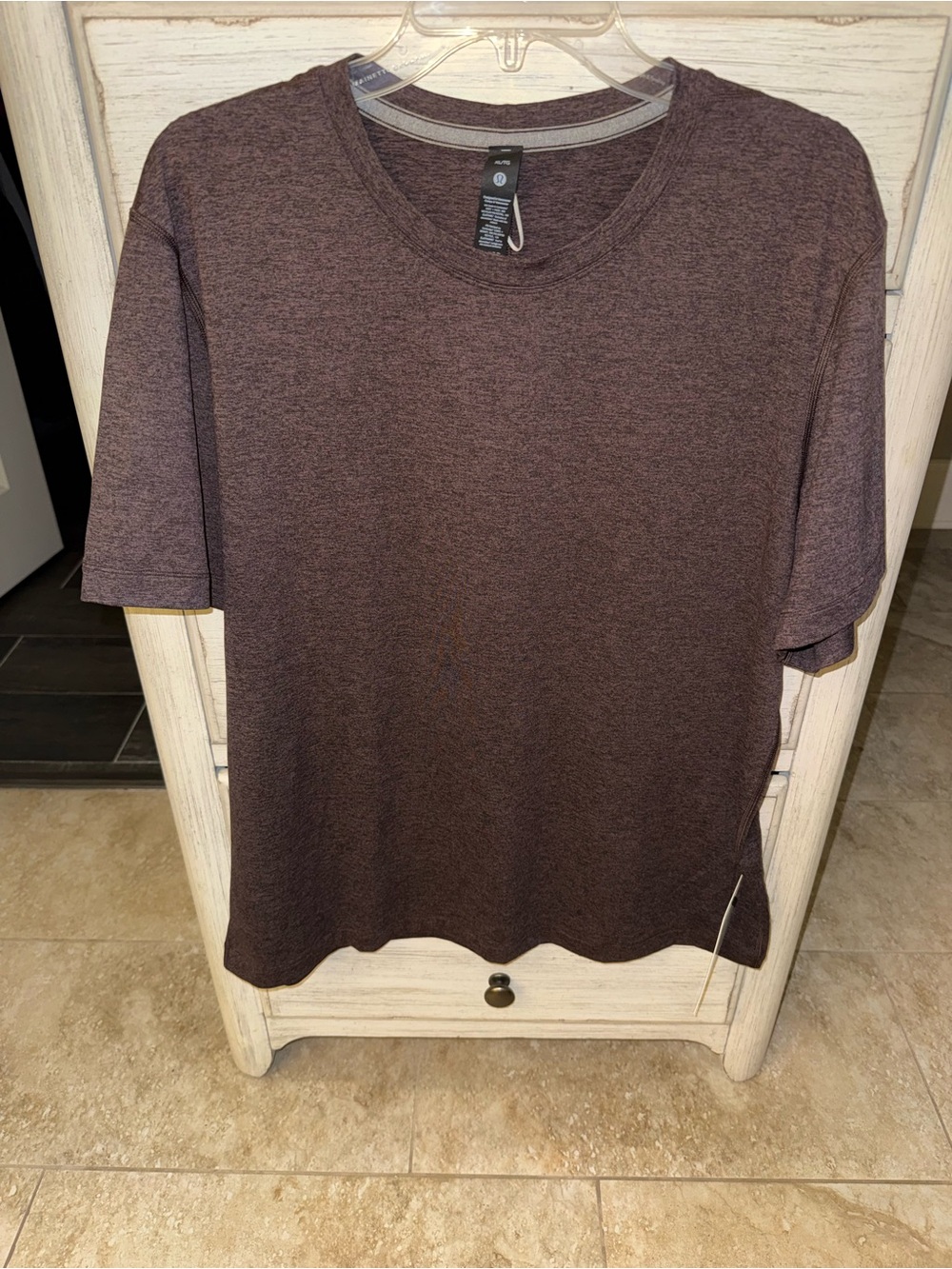 Lululemon Soft Jersey Short Sleeve T-Shirt heathered brown Men’s x-Large XL new